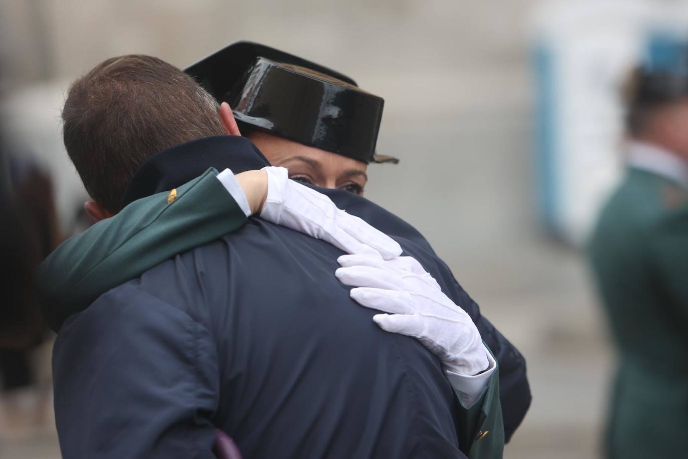 Fotos: Solemne despedida al guardia civil isleño muerto en Barbate