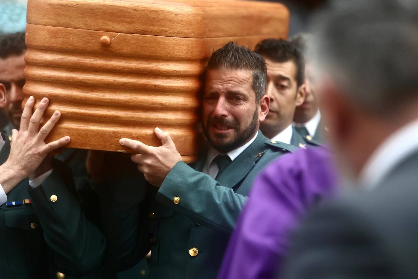 Fotos: Solemne despedida al guardia civil isleño muerto en Barbate