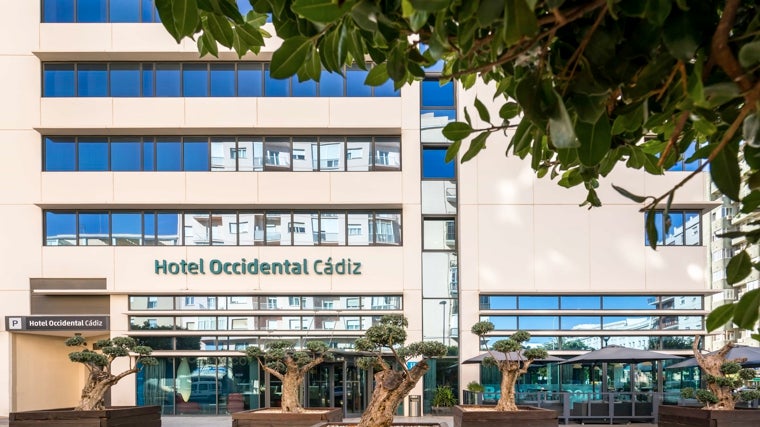 Hotel Occidental Cádiz.