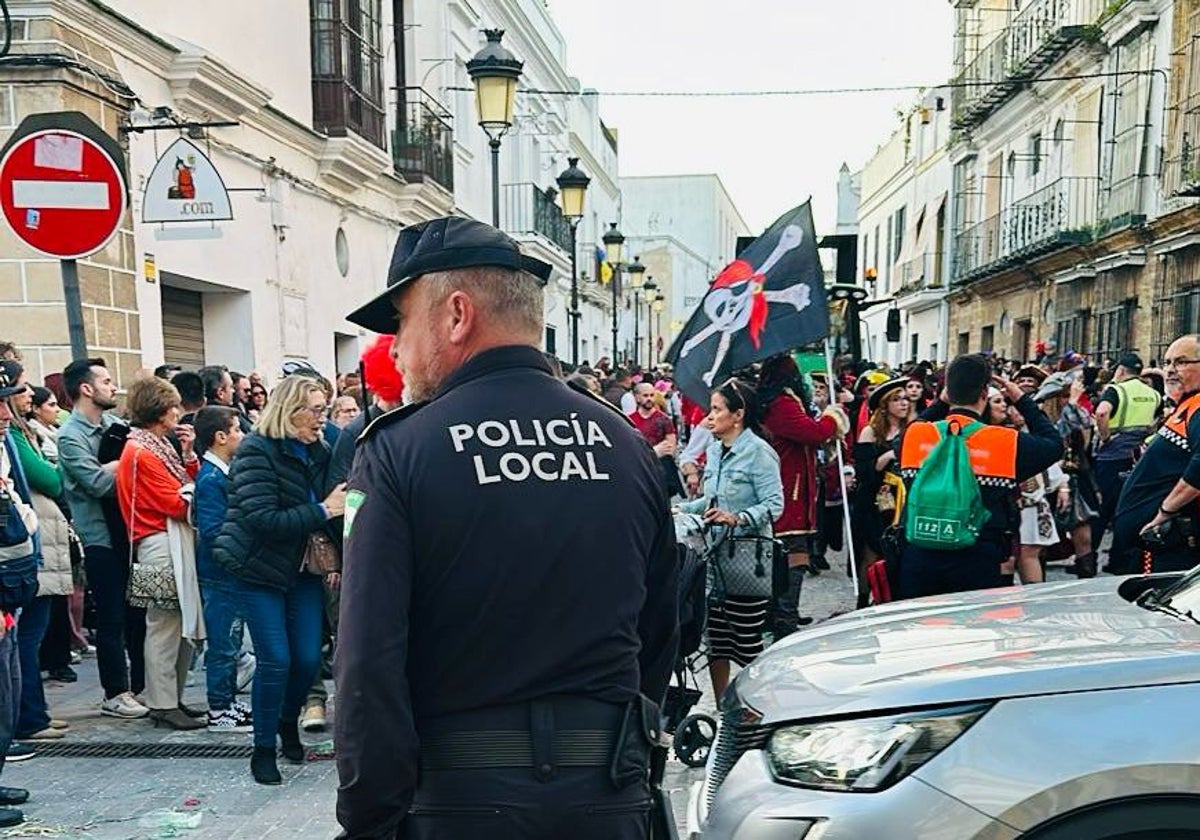 La olicía Local montó un fuerte dispositivo de vigilancia en el fin de semana de carnaval