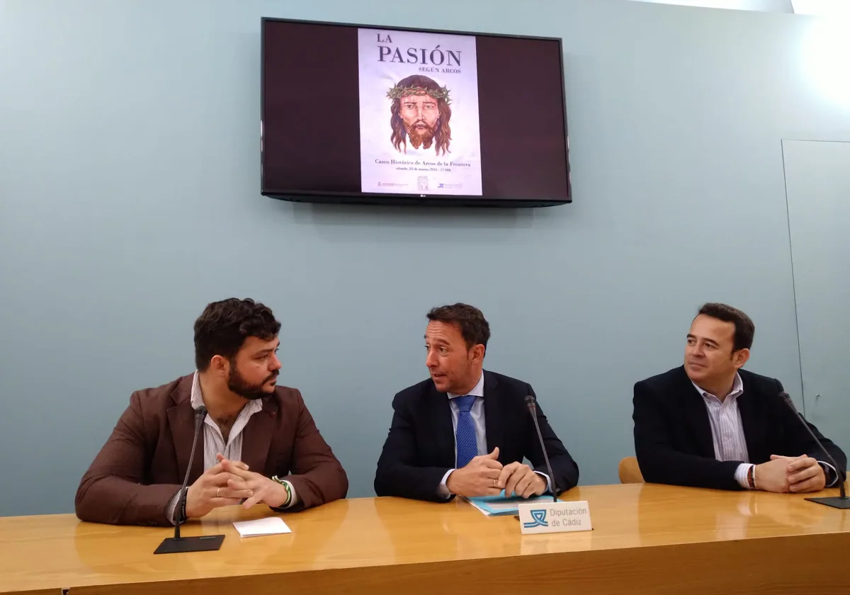 Presentación de 'La Pasión según Arcos' en Diputación