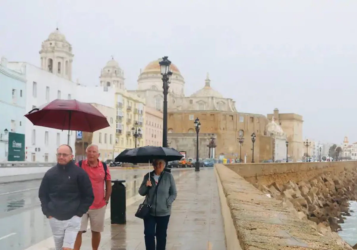 El tiempo en Cádiz: lluvia para regar el fin de semana en las playas gaditanas