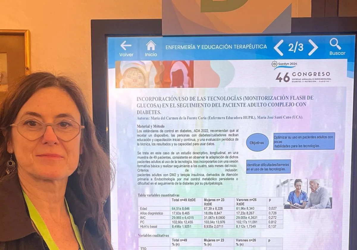 El Hospital de Puerto Real, premiado en el Congreso de Saedyn a la mejor comunicación en Enfermería