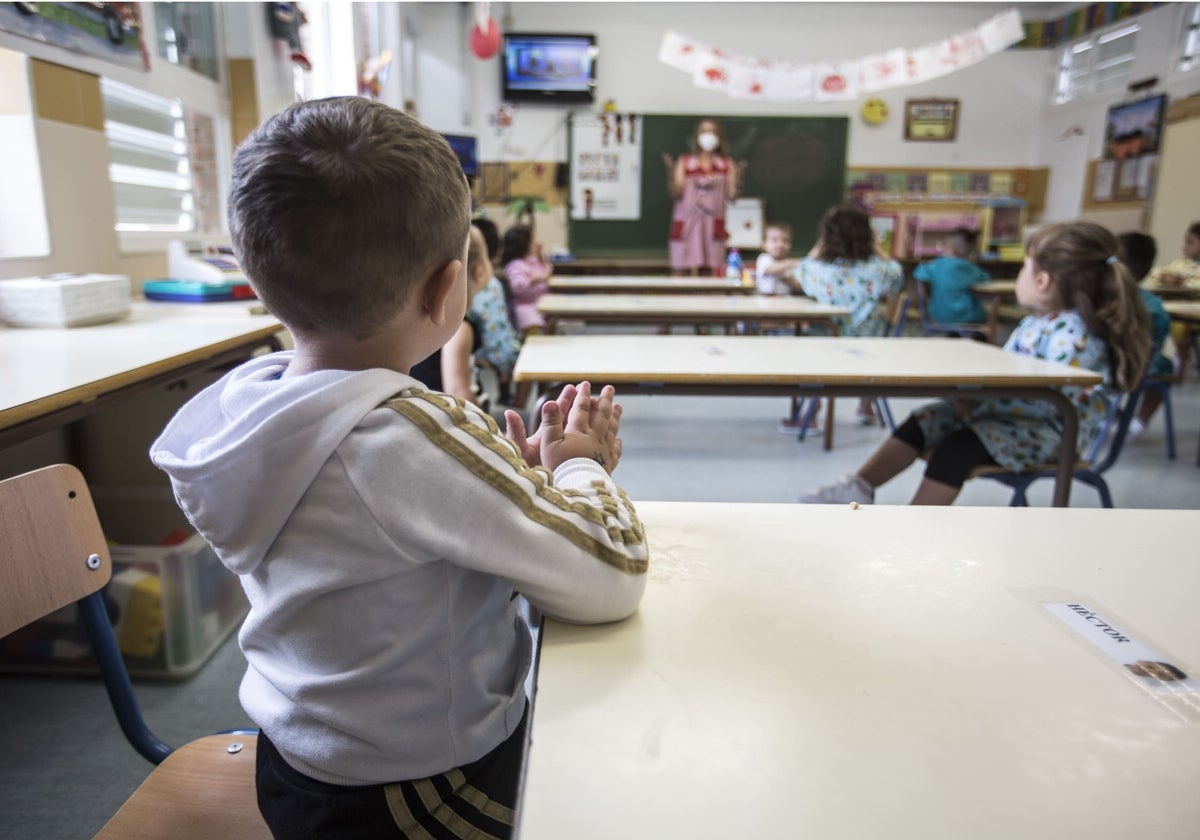 El plazo de escolarización se abre para niños de tres años con un aumento de plazas en la escuela pública