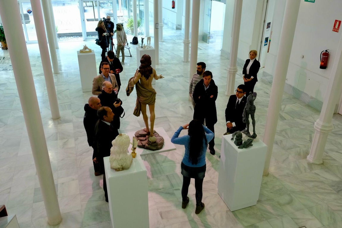 Inaugurada la exposición ‘Presentación imágenes sacras de Ana Rey 2024’ en el ECCO