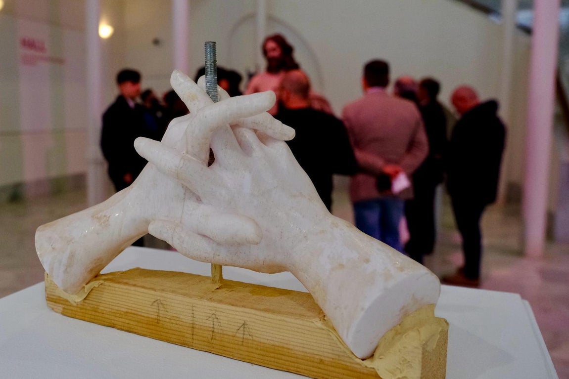 Inaugurada la exposición ‘Presentación imágenes sacras de Ana Rey 2024’ en el ECCO