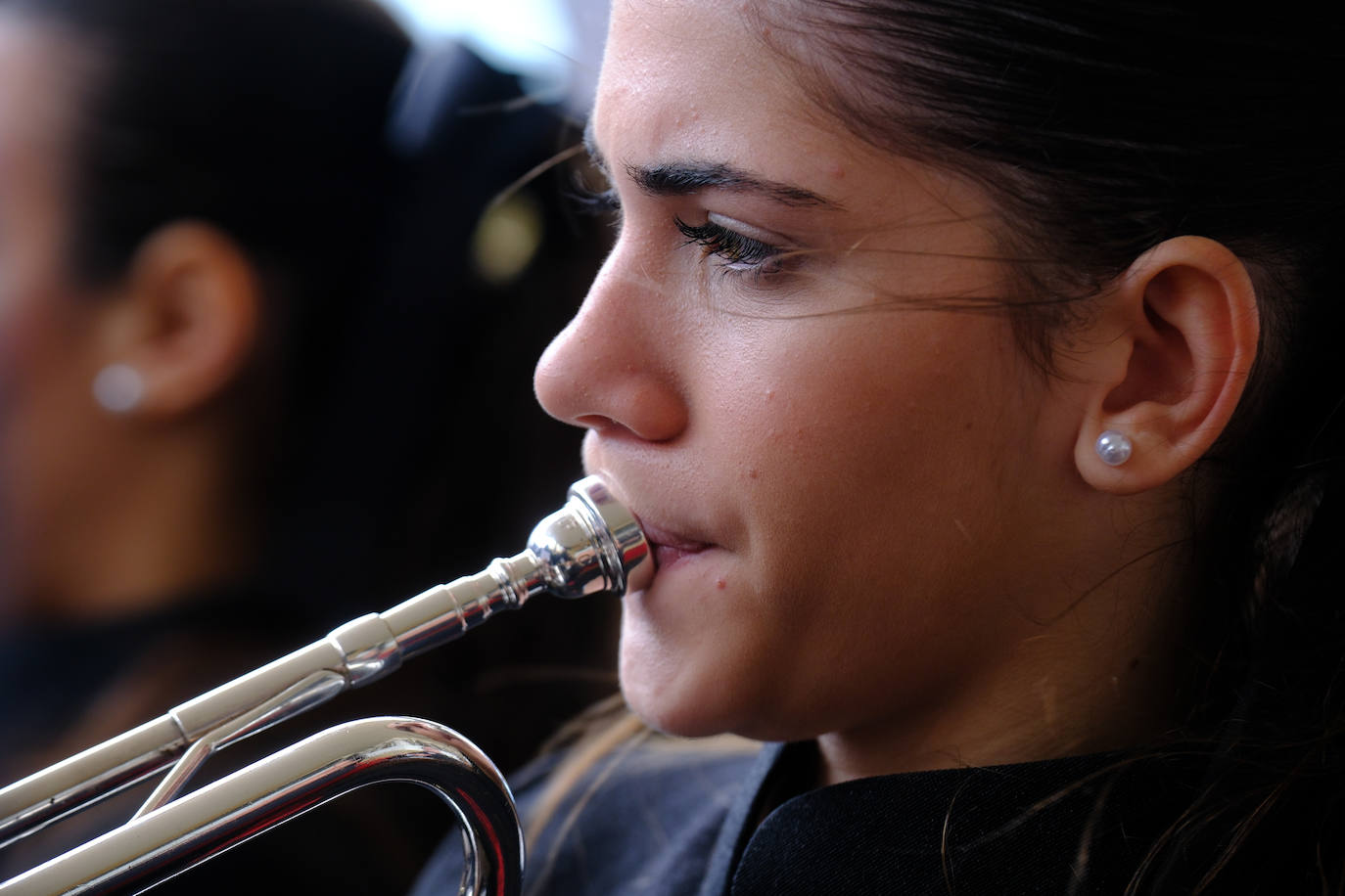 Fotos: Concierto «Tramos de cuaresma» del Bando de la Agrupación Musical Polillas Cádiz