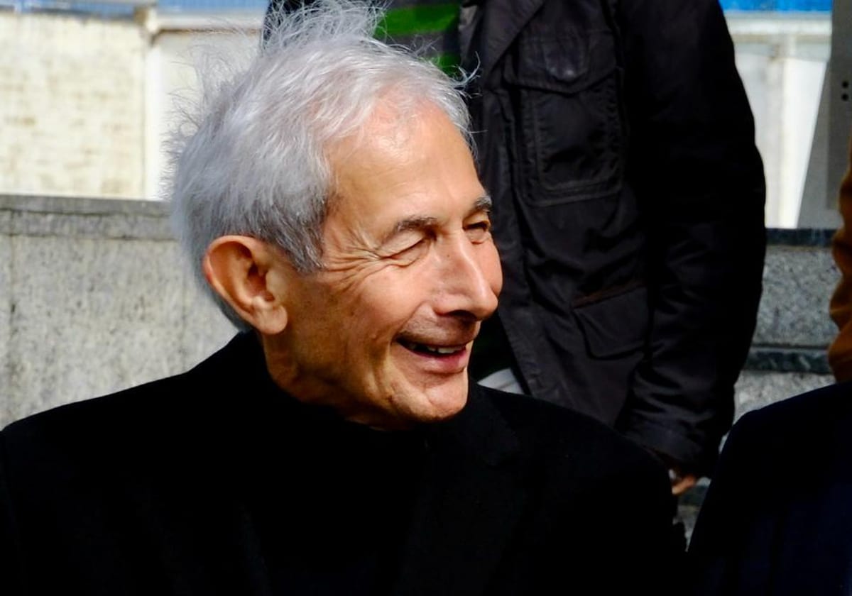 Ramón Vargas-Machuca, tras el funeral de Carlos Díaz.