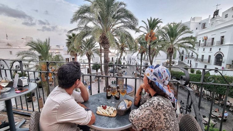 Plaza España, Vejer.