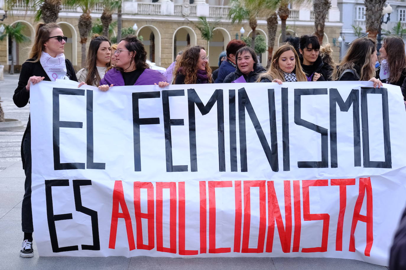 Fotos II: Manifestación 8-M en Cádiz