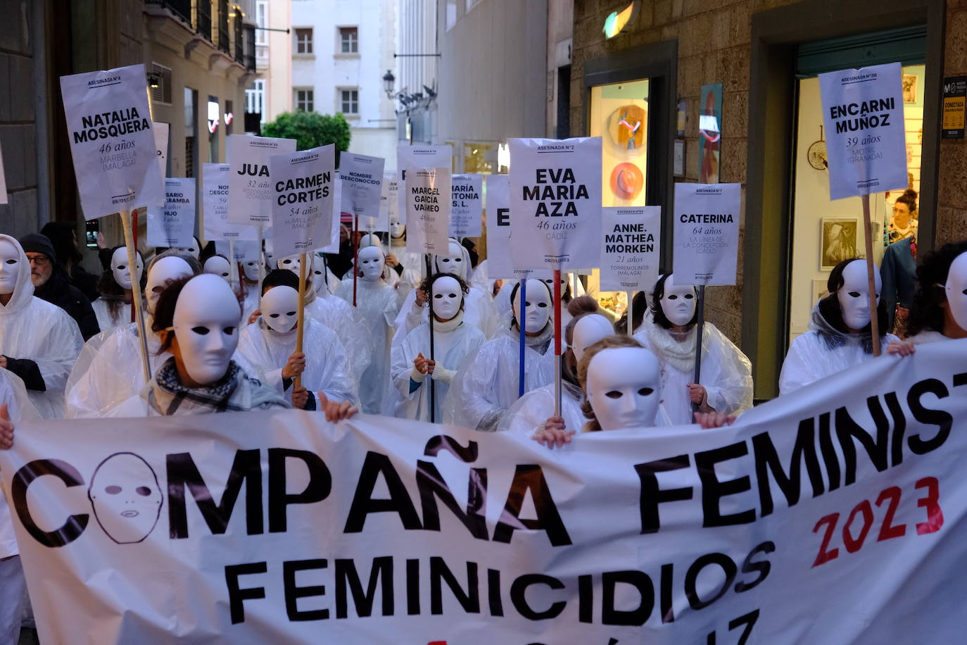 Fotos II: Manifestación 8-M en Cádiz