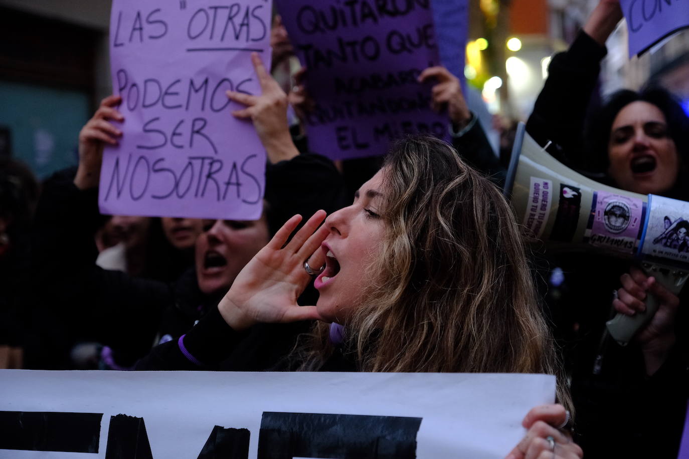 Fotos II: Manifestación 8-M en Cádiz