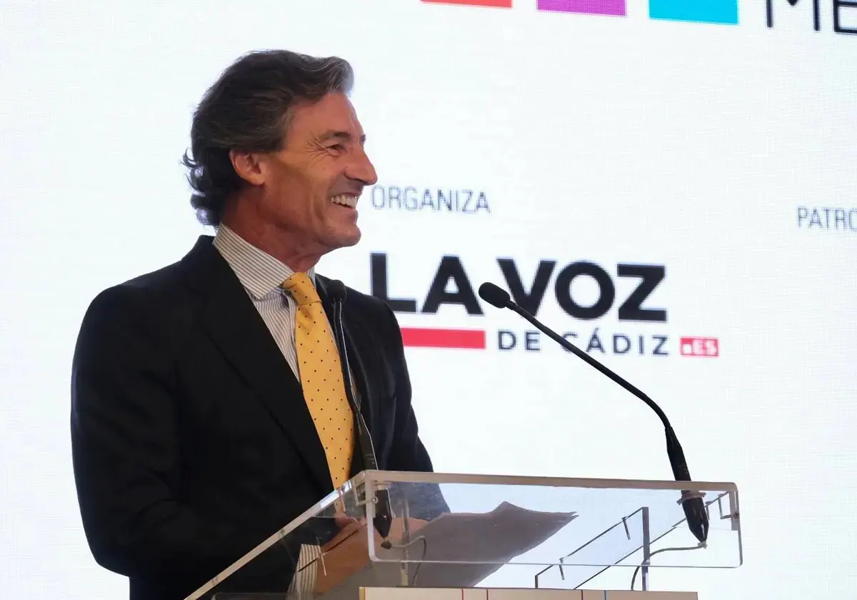 Federico Linares recibió el premio LA VOZ de Cádiz en 2019.