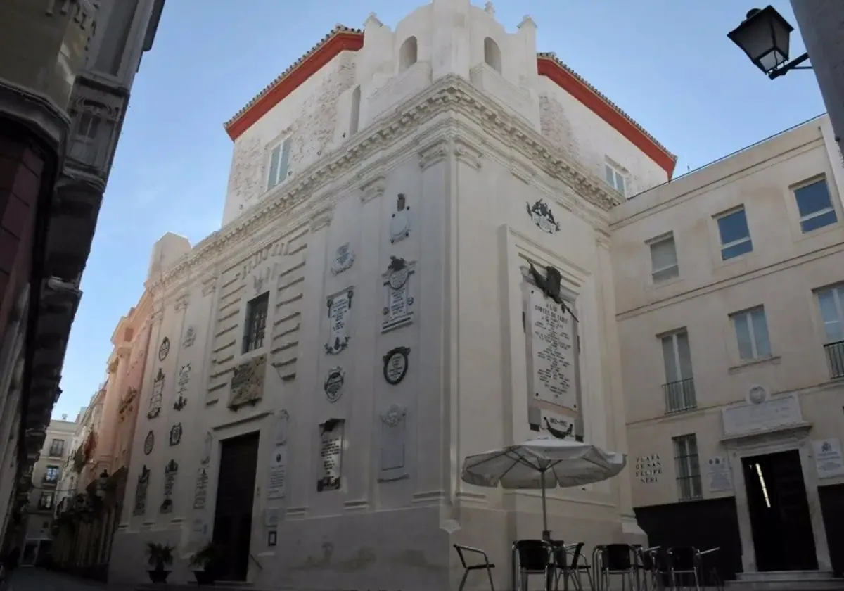 Oratorio San Felipe Neri, donde se iba a celebrar la reunión de la Mesa del Congreso de los Diputados.