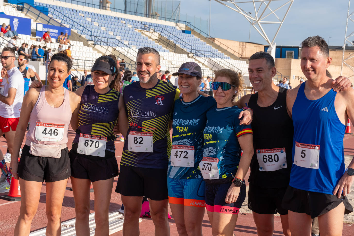 Las imágenes de la Media Maratón Bahía de Cádiz 2024