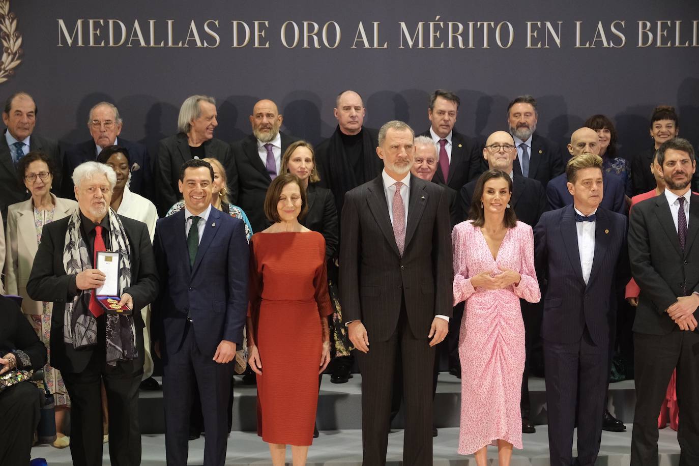 Fotos: los Reyes de España presiden el acto de entrega de las Medallas de Oro al Mérito en las Bellas Artes