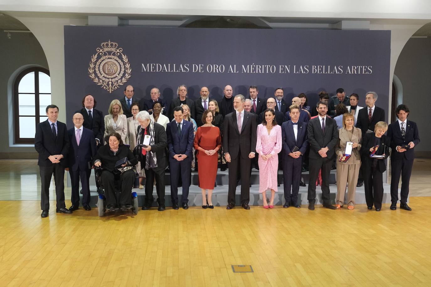 Fotos: los Reyes de España presiden el acto de entrega de las Medallas de Oro al Mérito en las Bellas Artes