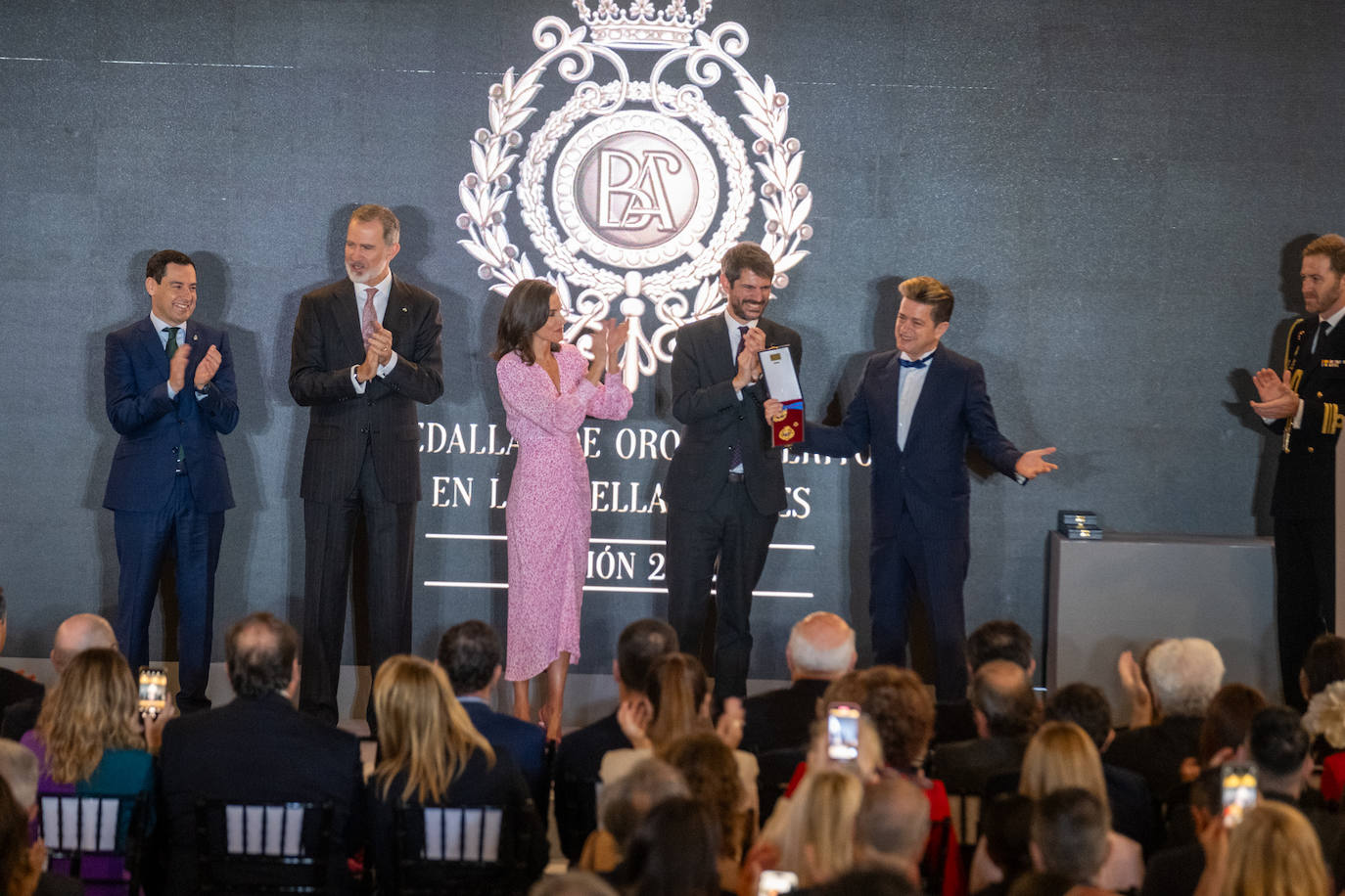 Fotos: los Reyes de España presiden el acto de entrega de las Medallas de Oro al Mérito en las Bellas Artes