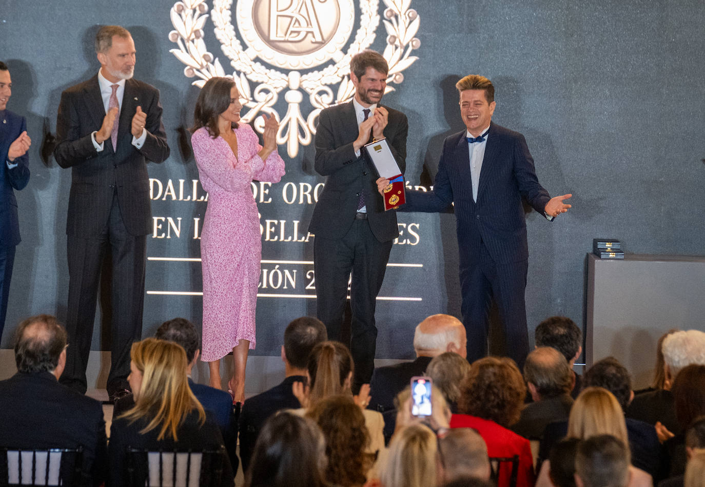 Fotos: los Reyes de España presiden el acto de entrega de las Medallas de Oro al Mérito en las Bellas Artes