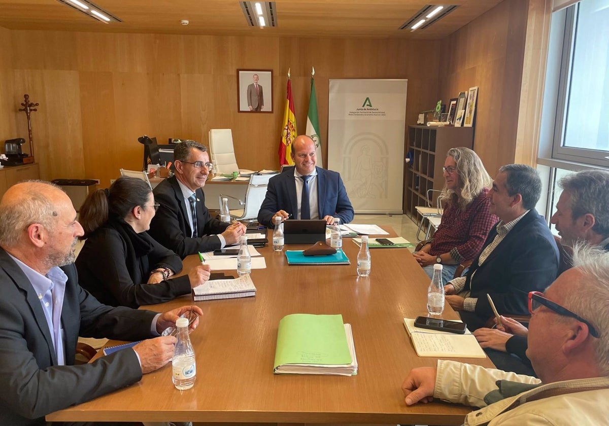 La Junta y Ayuntamiento de Barbate avanzan en el nuevo decreto de ordenación del Parque Natural de La Breña