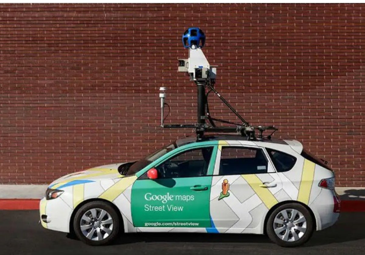 Imagen del coche de Google Maps