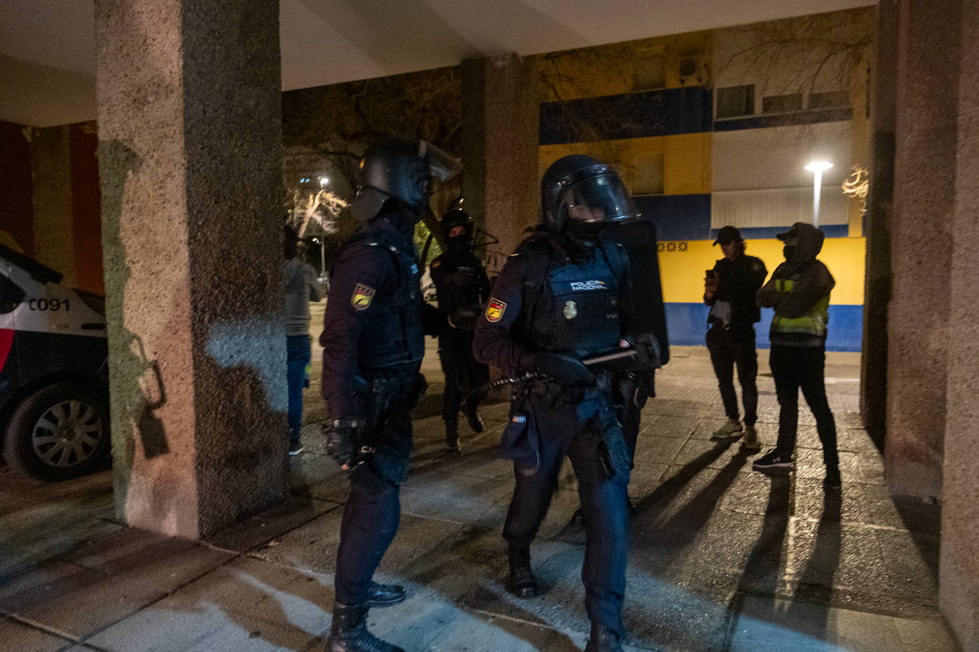 Fotos: Operación de la Policía Nacional antidroga en la barriada de la Paz de Cádiz