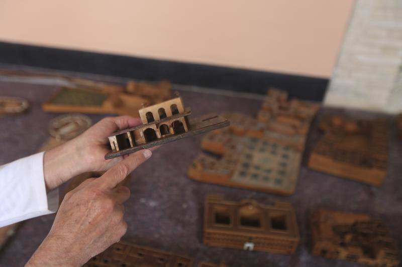 Fotos: Así está siendo la restauración de la Maqueta de Cádiz