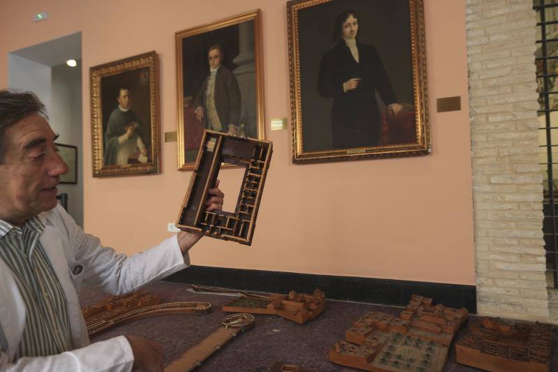Fotos: Así está siendo la restauración de la Maqueta de Cádiz