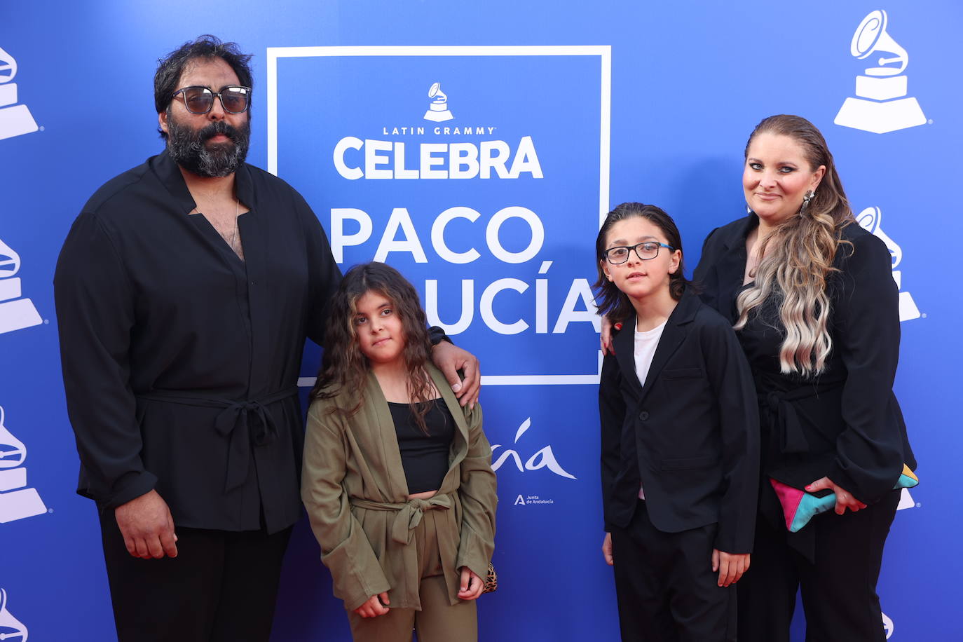 Fotos: la alfombra roja en el concierto homenaje de los Latin Grammy a Paco de Lucía