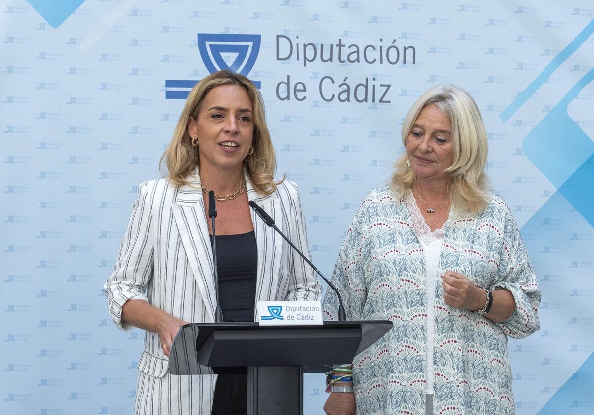 Almudena Martínez y Mercedes Colombo