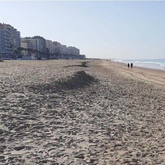 Playa Victoria, Cádiz.