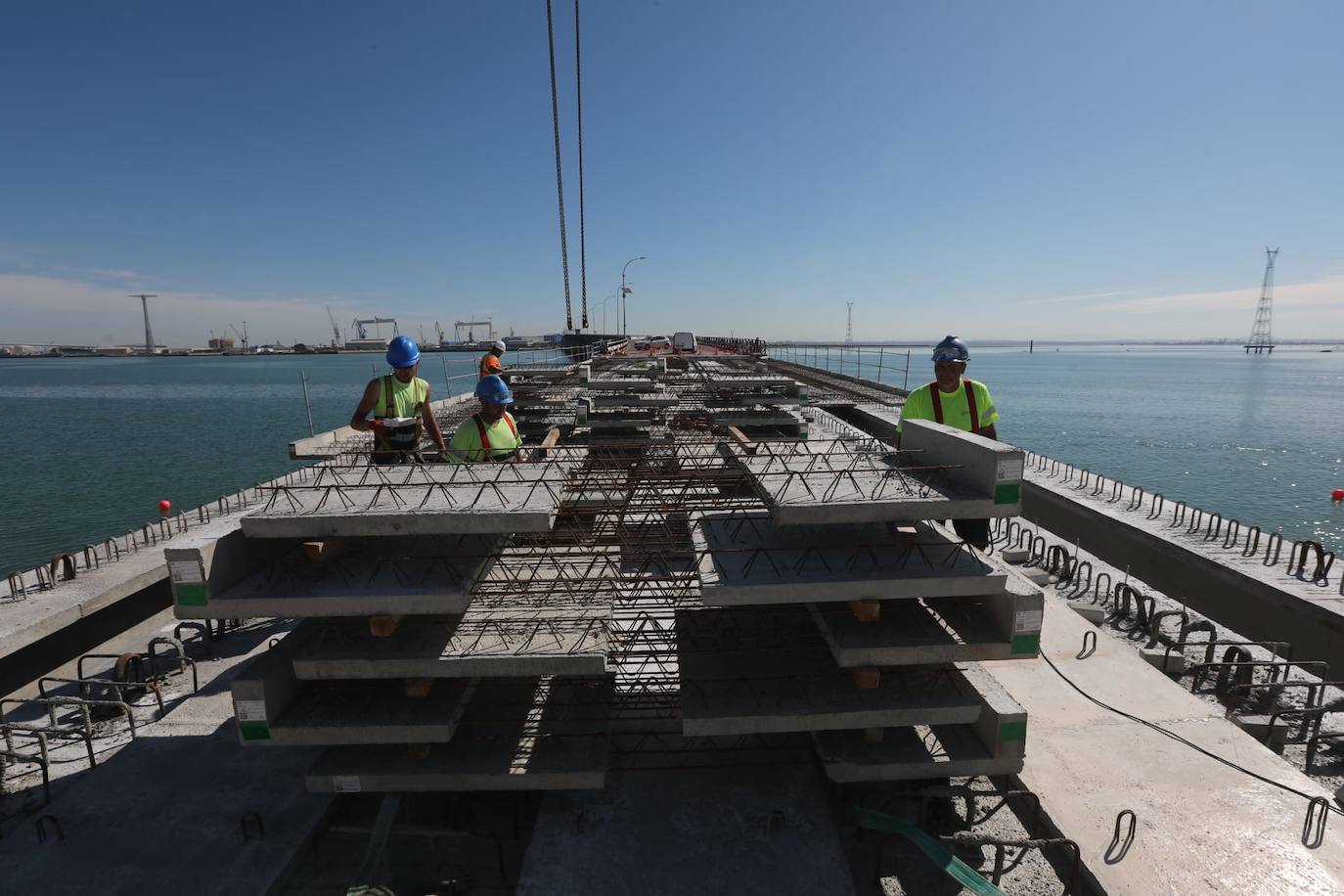 La evolución del Puente Carranza de Cádiz tras las obras, en fotos
