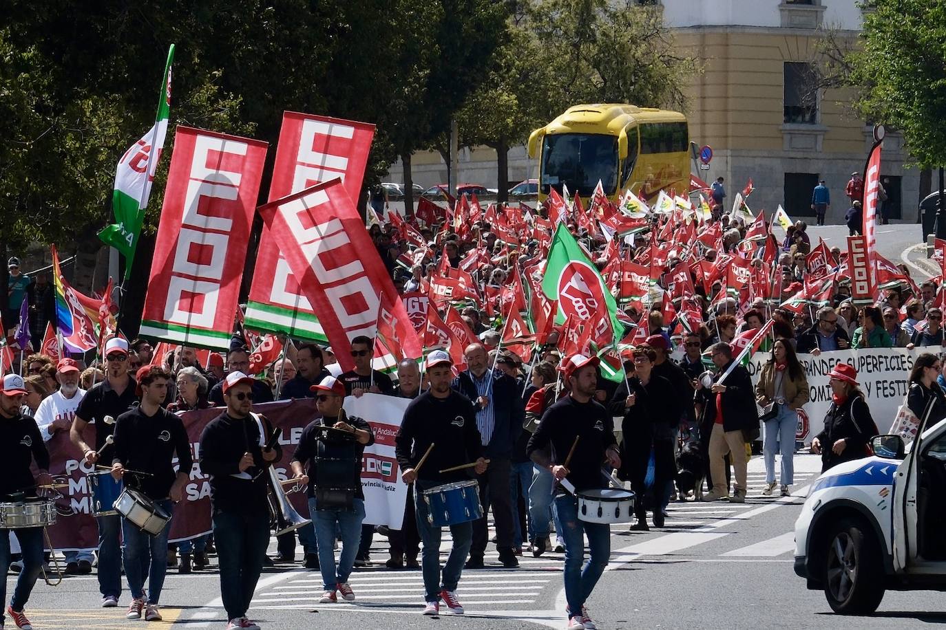 Fotos: Manifestación del 1 de mayo en Cádiz