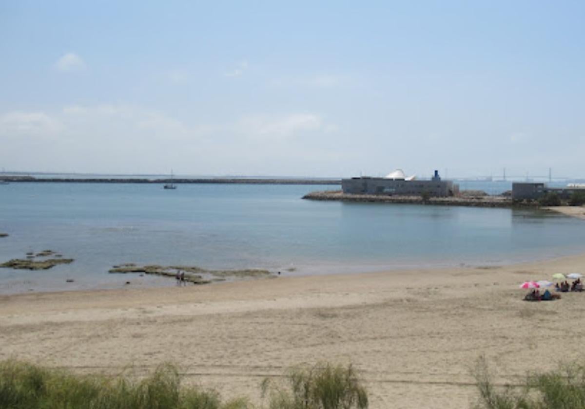 Playa de El Aculadero, lugar que será habilitado como playa canina