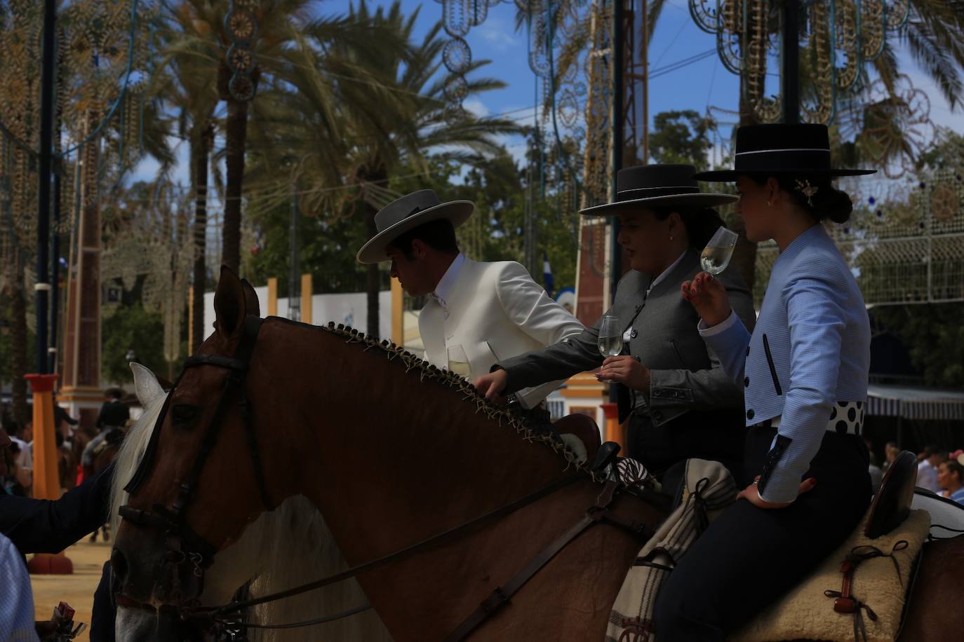 Fotos: Gran domingo de Feria en Jerez