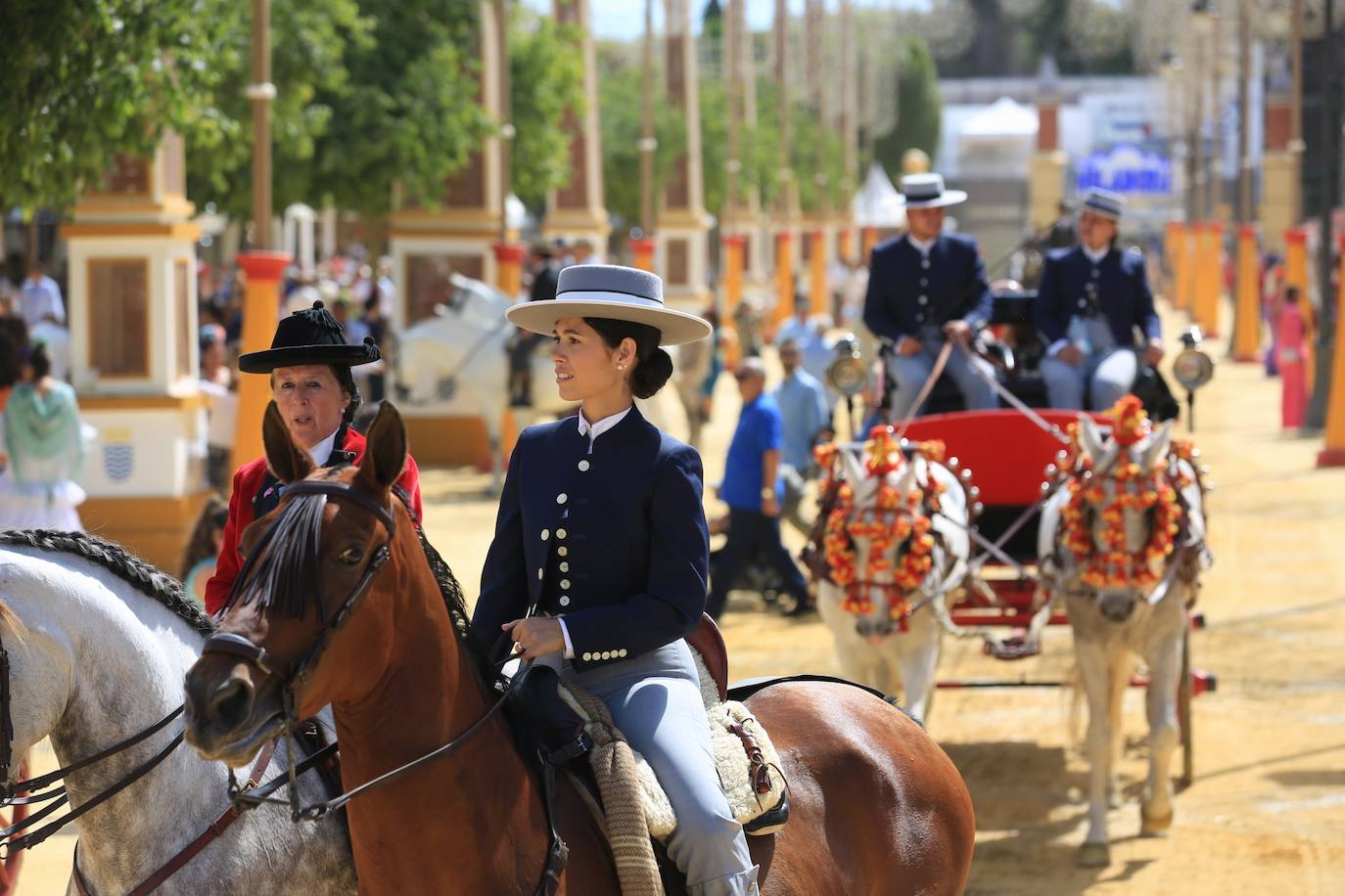 Fotos: Gran domingo de Feria en Jerez