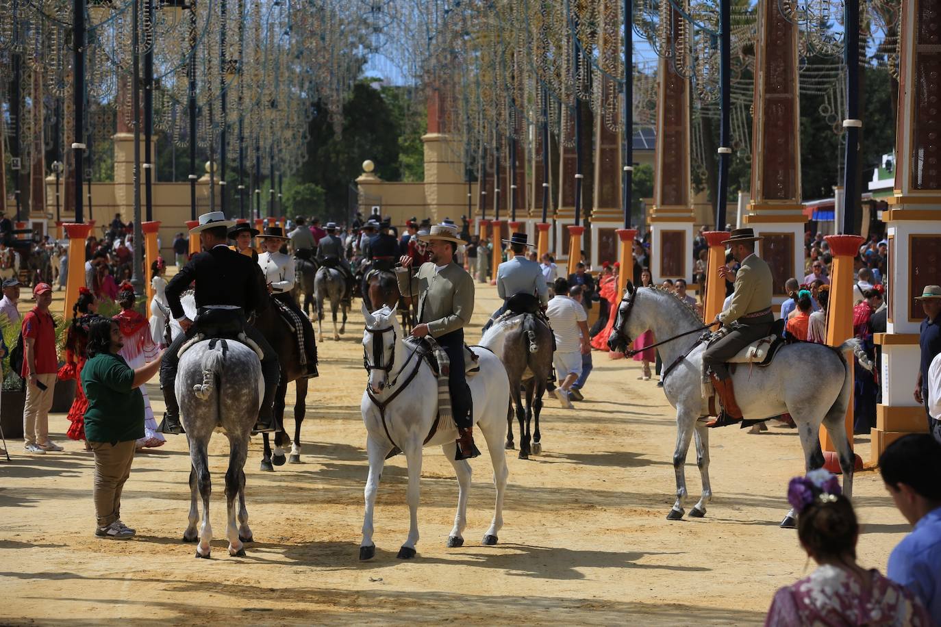 Fotos: Gran domingo de Feria en Jerez
