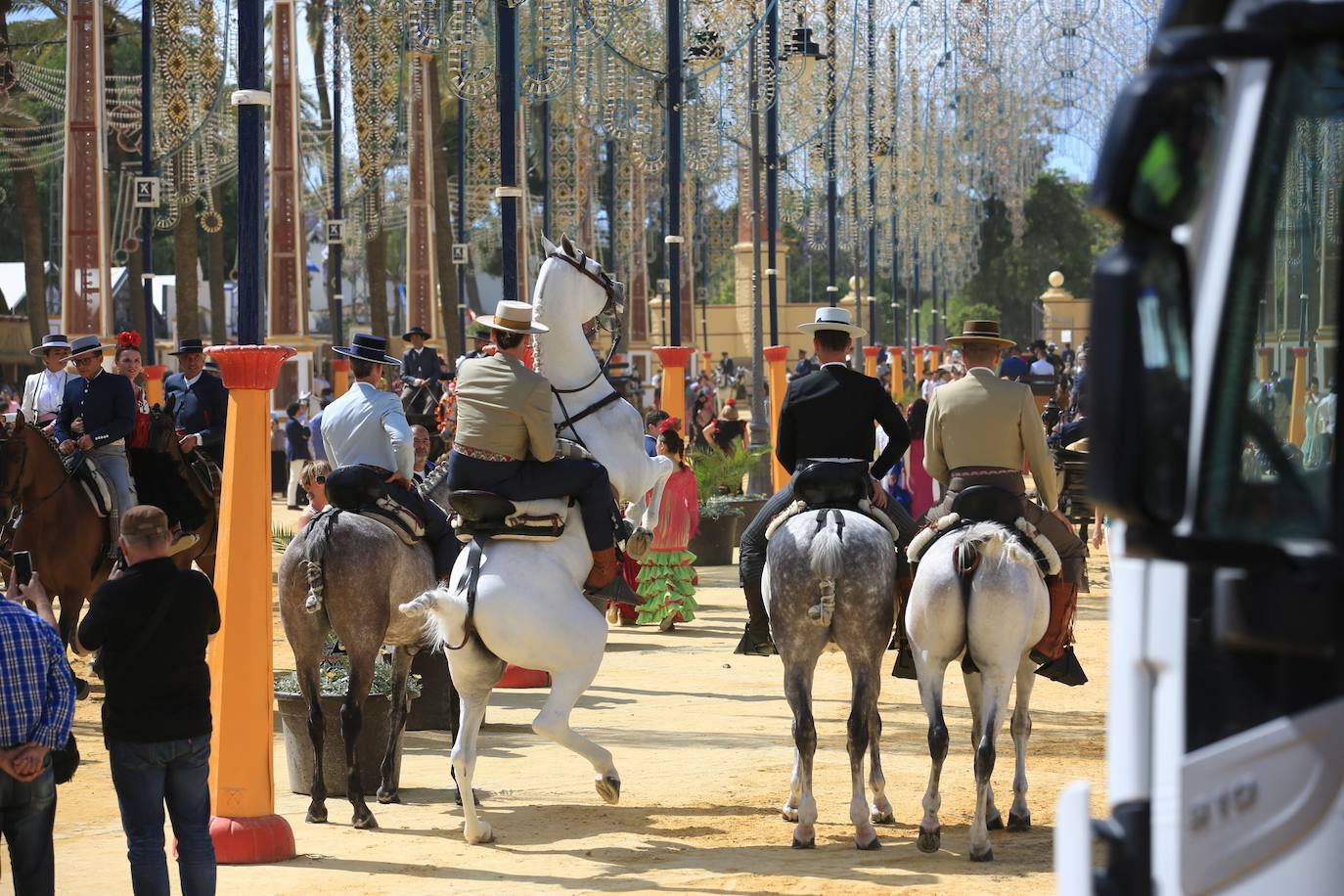 Fotos: Gran domingo de Feria en Jerez