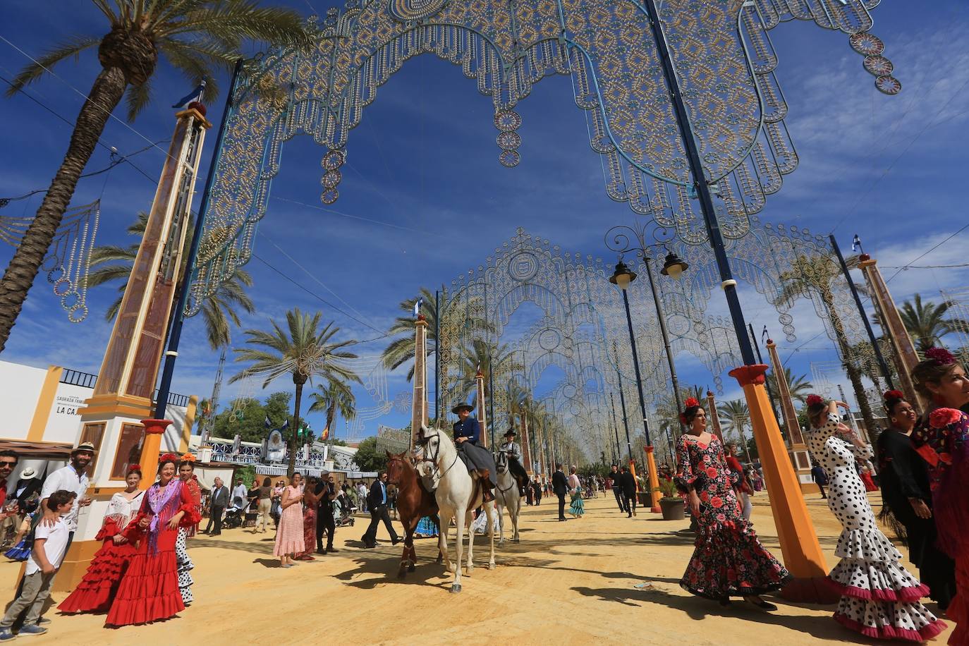 Fotos: Gran domingo de Feria en Jerez