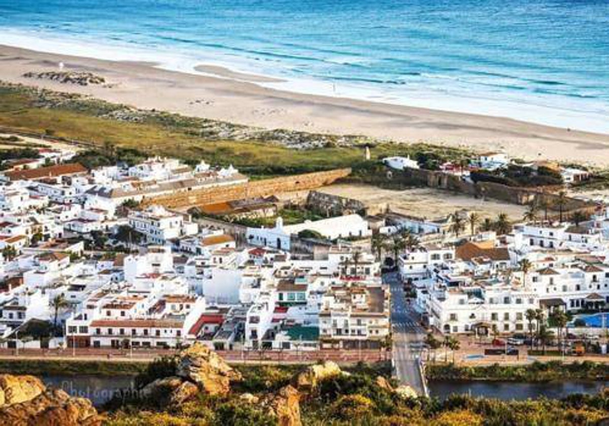 La playa de Barbate con Bandera Azul