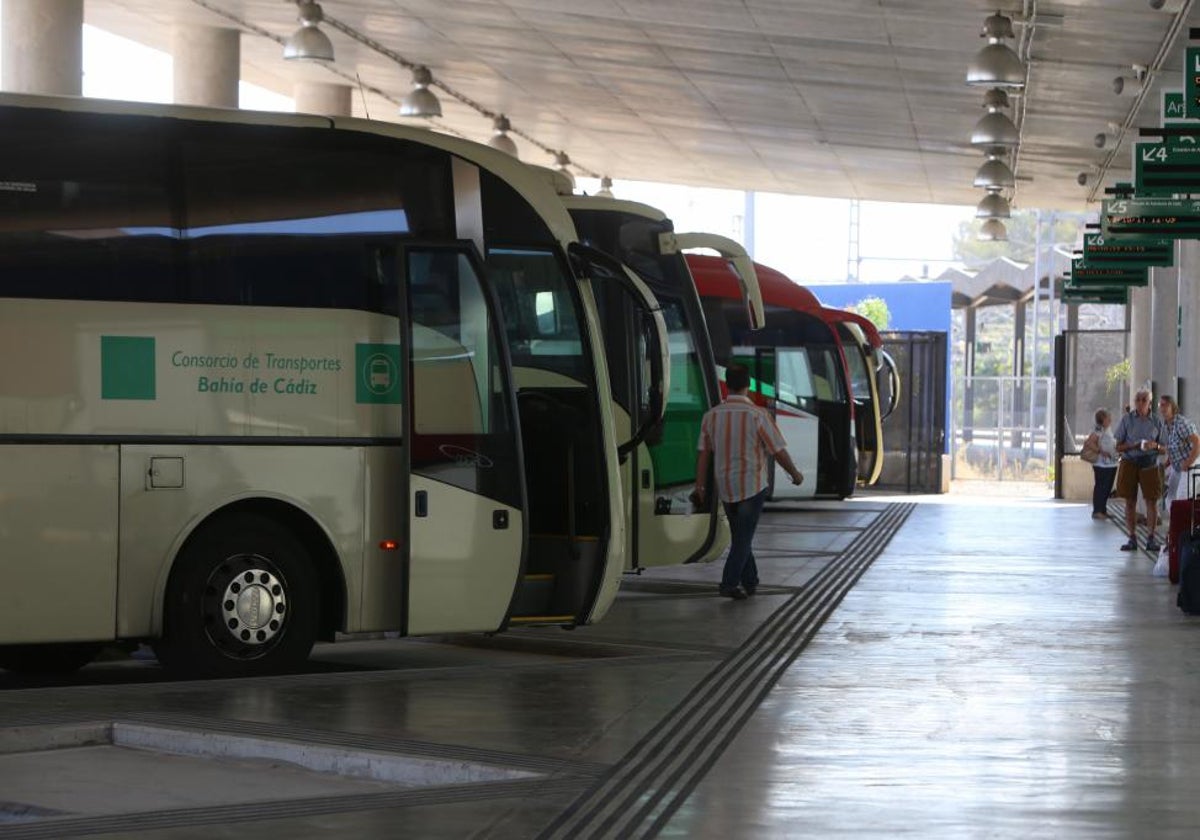 Un guardia civil evita un accidente de un autobús que cubría la línea Madrid-Cádiz