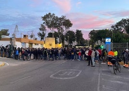 Protestas en el astillero de San Fernando que pide aclarar la carga de trabajo