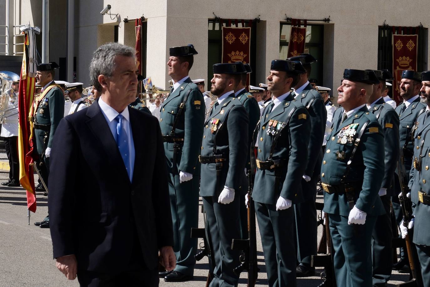 Fotos: Así ha sido la toma de posesión del nuevo jefe de la Comandancia, el coronel Luis Martín Velasco