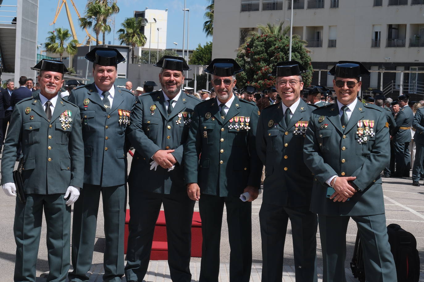 Fotos: Así ha sido la toma de posesión del nuevo jefe de la Comandancia, el coronel Luis Martín Velasco