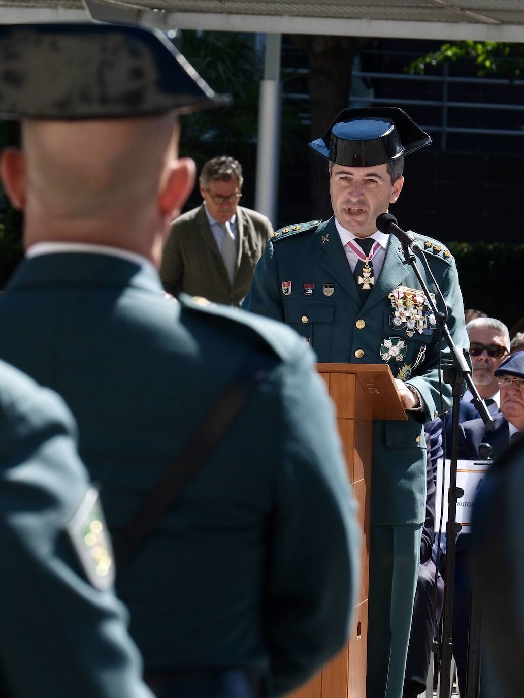 Fotos: Así ha sido la toma de posesión del nuevo jefe de la Comandancia, el coronel Luis Martín Velasco