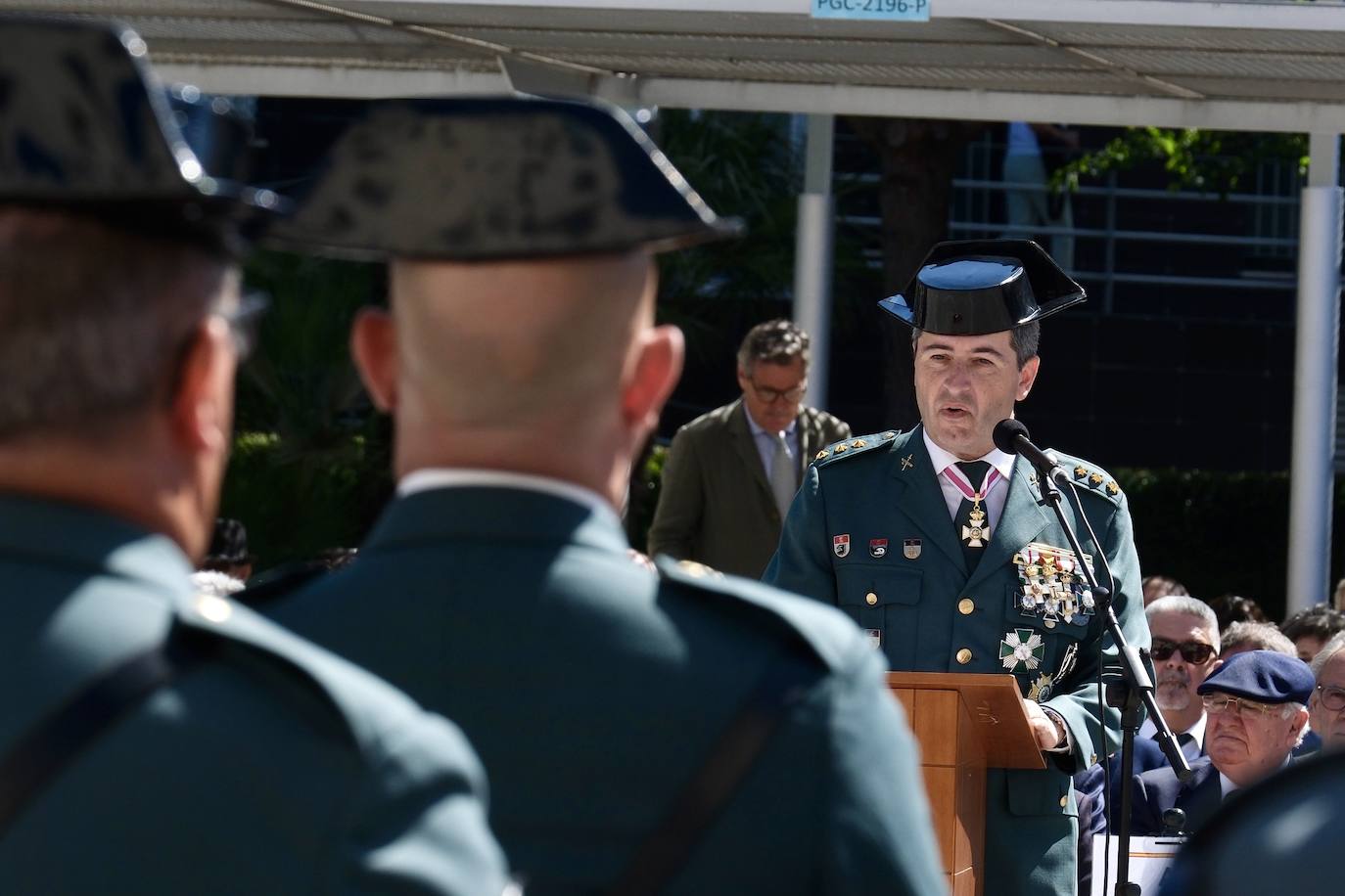 Fotos: Así ha sido la toma de posesión del nuevo jefe de la Comandancia, el coronel Luis Martín Velasco