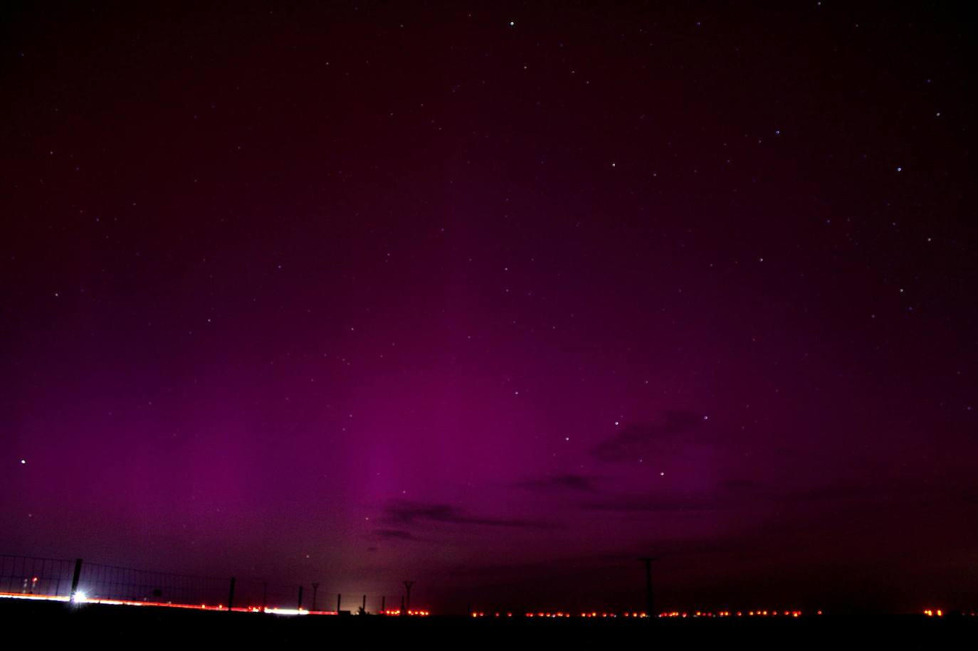 Imágenes históricas: Cádiz y medio mundo disfrutan de las famosas auroras boreales