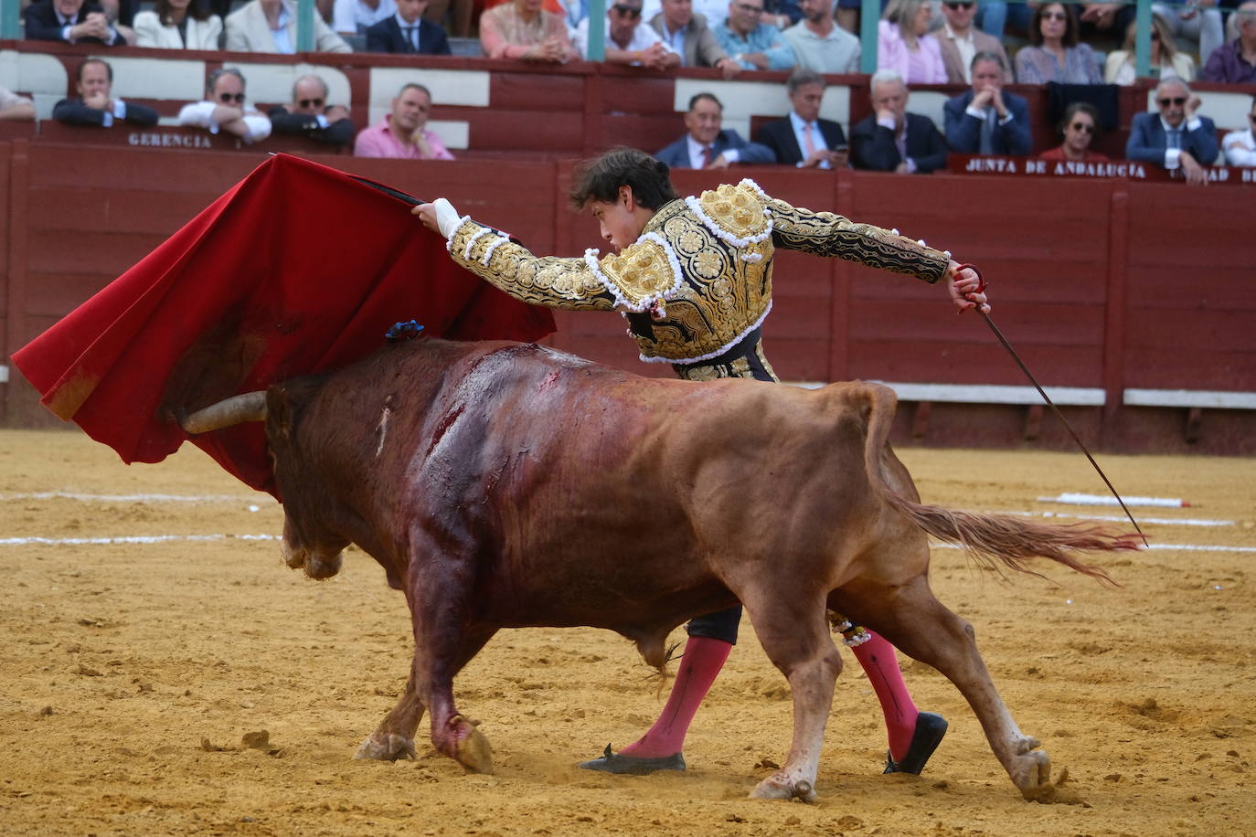 Fotos: Alejandro Talavante, Roca Rey y Pablo Aguado en la Feria de Jerez