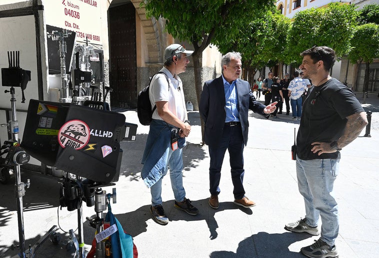 Jerez es escenario del rodaje de la película de Megan Maxwell, 'Pídeme lo que quieras'