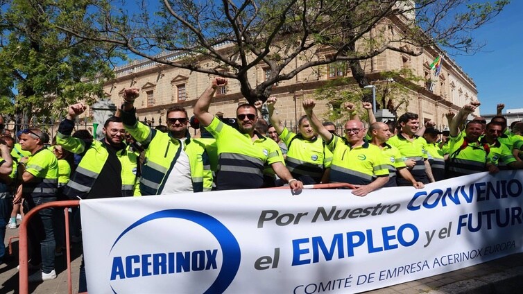 El Gobierno andaluz insiste en mediar tras más de tres meses de huelga en Acerinox